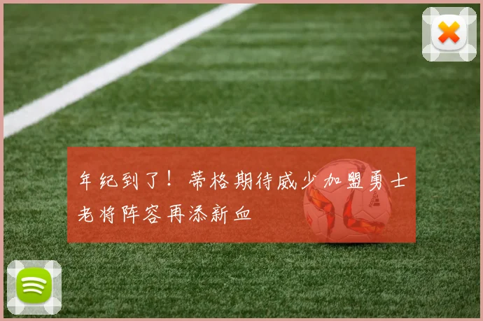 年纪到了！蒂格期待威少加盟勇士老将阵容再添新血